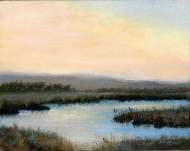Sonoma Valley Landscape Oil Painting