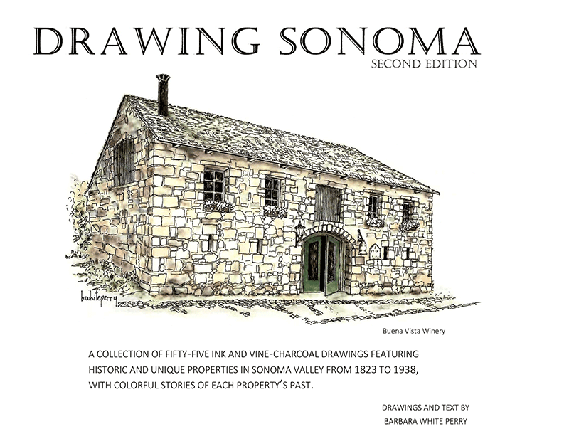 Drawing Sonoma, 2nd Edition: Published in 2017, 55 images, sold out