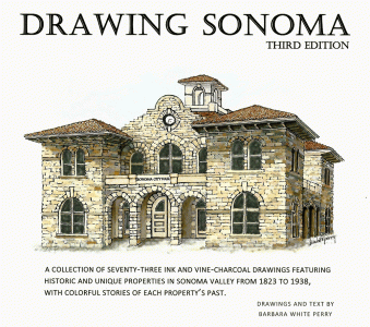 Drawing Sonoma, 3rd Edition: Published in 2022, 73 Ink & Vine-Charcoal Drawings